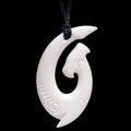Hammerhead Shark Matau, handcrafted bone pendant