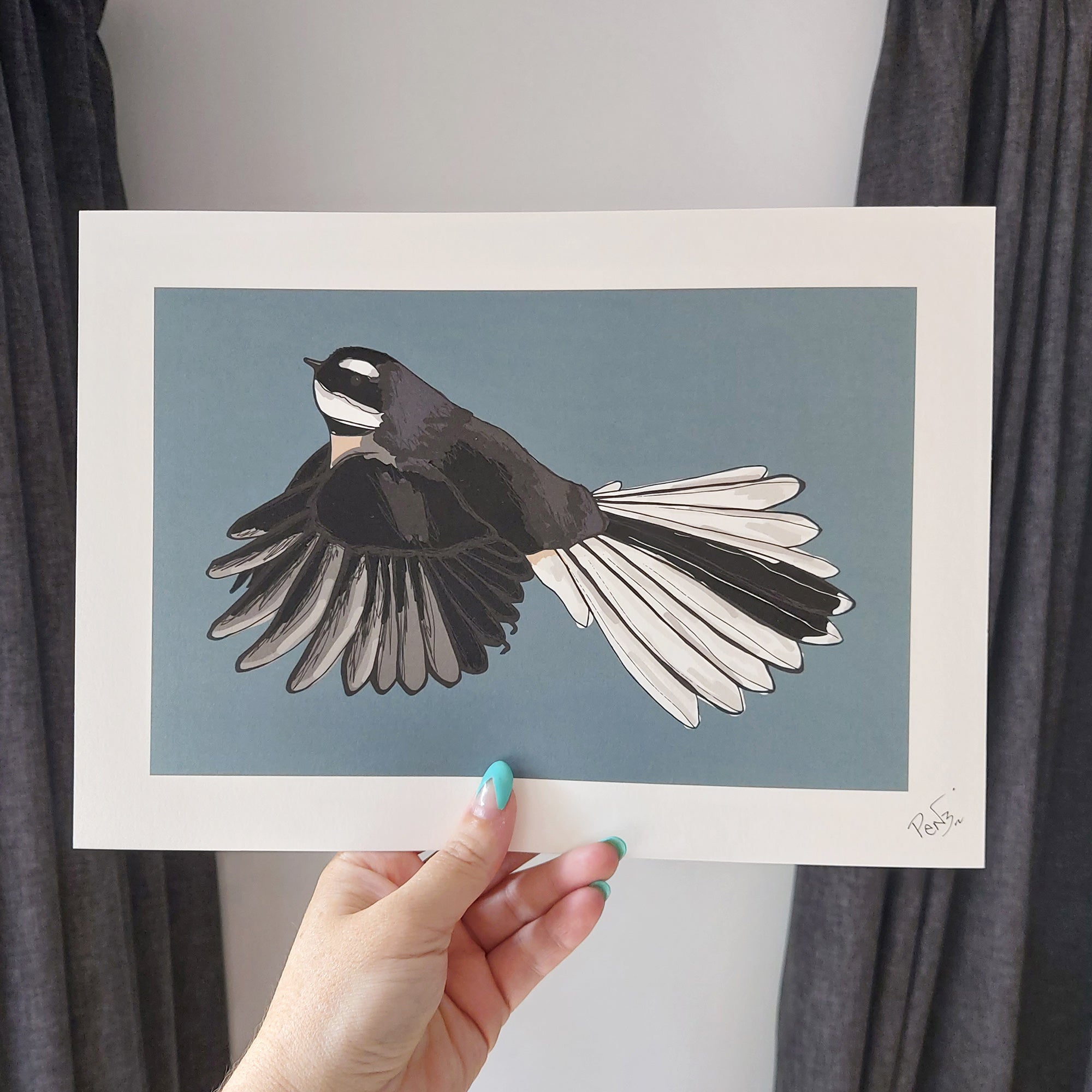 Fantail Art Print