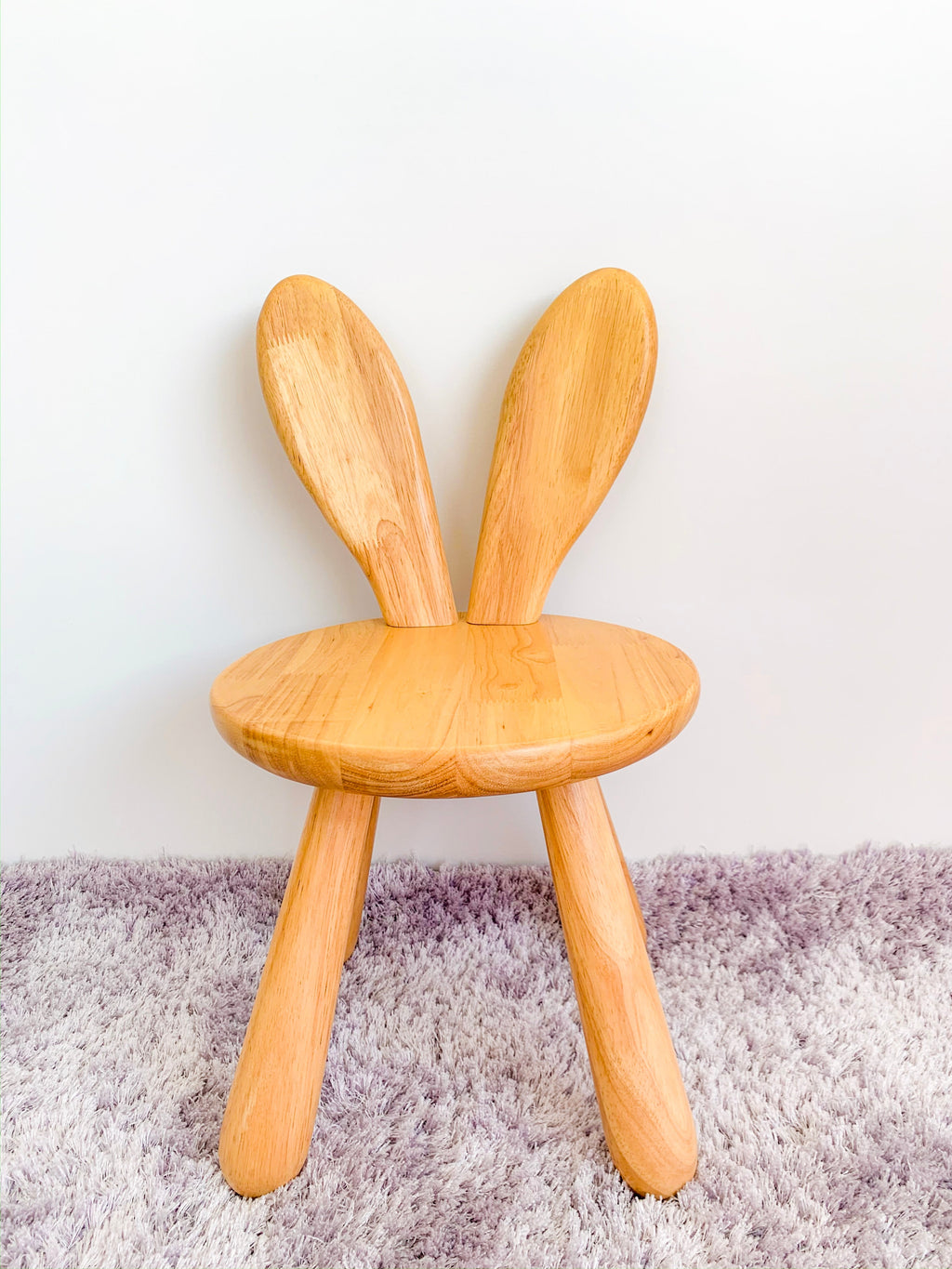 Solid Wood Kids Furniture Zoo Bunny Chair