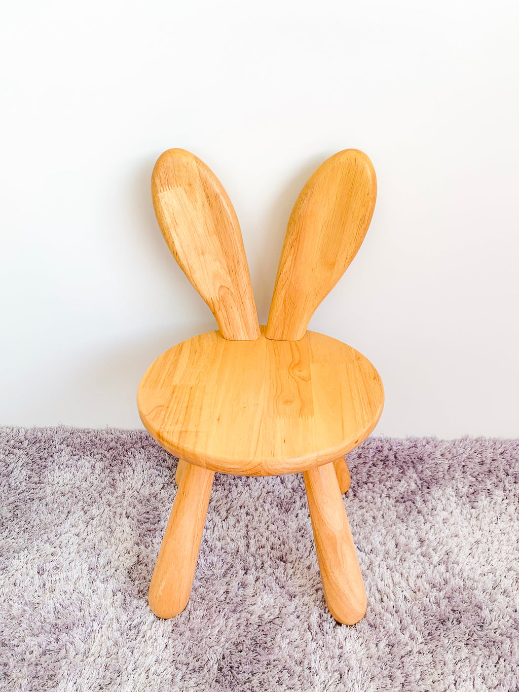 Solid Wood Kids Furniture Zoo Bunny Chair